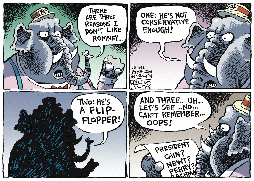 Rob Rogers Comic Strip for November 17, 2011 