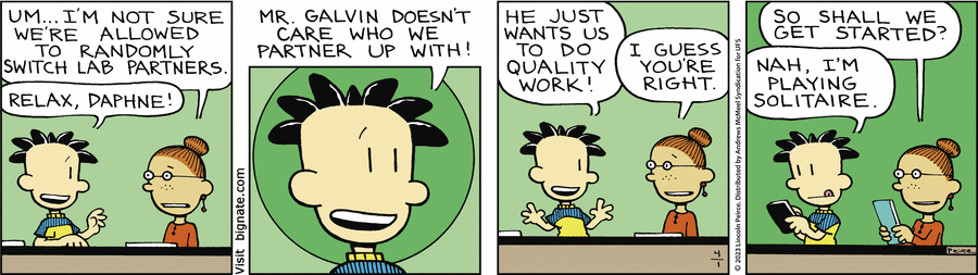 Big Nate Comic Strip for April 01, 2023 