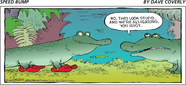 Speed Bump Comic Strip for April 04, 2010 