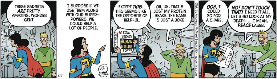 Alley Oop Comic Strip for August 09, 2024 