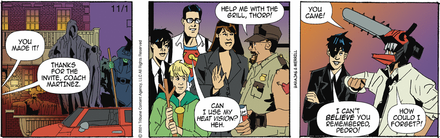 Gil Thorp Comic Strip for November 01, 2024 