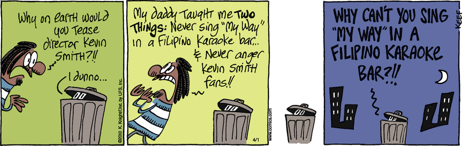 The Knight Life Comic Strip for April 01, 2010 