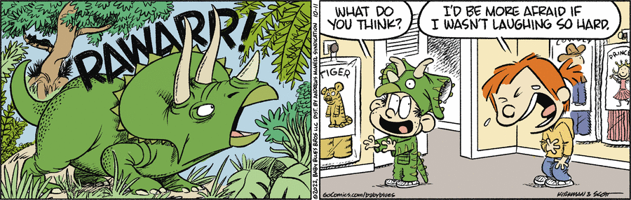 Baby Blues Comic Strip for October 11, 2022 