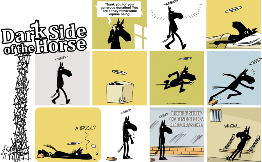 Dark Side of the Horse Comic Strip for April 27, 2020 