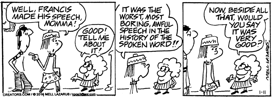 Momma Comic Strip for January 11, 2025 
