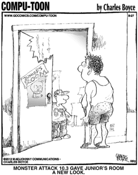 Compu-toon Comic Strip for August 27, 2012 