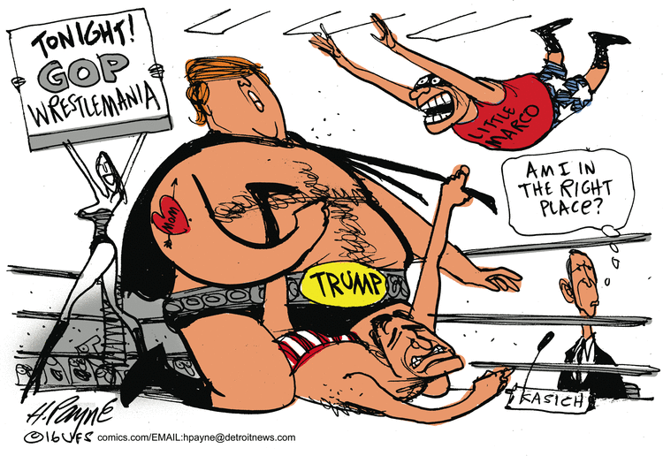 Henry Payne Comic Strip for March 05, 2016 