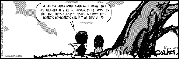 The Boondocks Comic Strip for November 23, 2010 