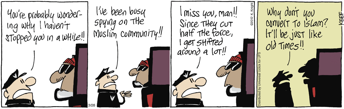 The Knight Life Comic Strip for March 28, 2012 