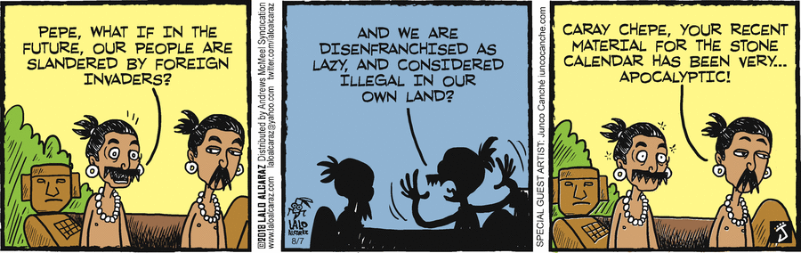 La Cucaracha Comic Strip for August 07, 2018 