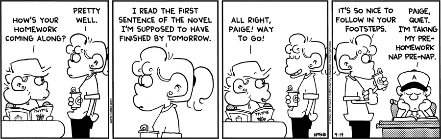 FoxTrot Comic Strip for September 14, 2004 