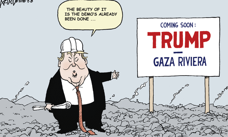 Robert Ariail Comic Strip for February 08, 2025 