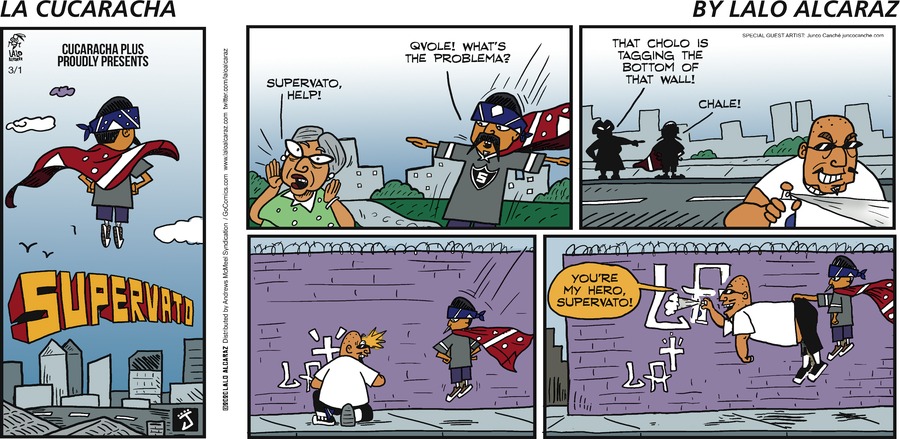 La Cucaracha Comic Strip for March 01, 2020 
