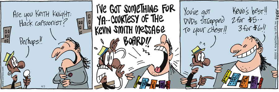 The Knight Life Comic Strip for April 02, 2010 