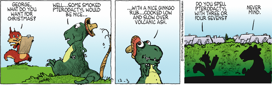 Over the Hedge Comic Strip for December 03, 2022 