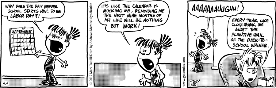 Heart of the City Comic Strip for September 04, 2017 