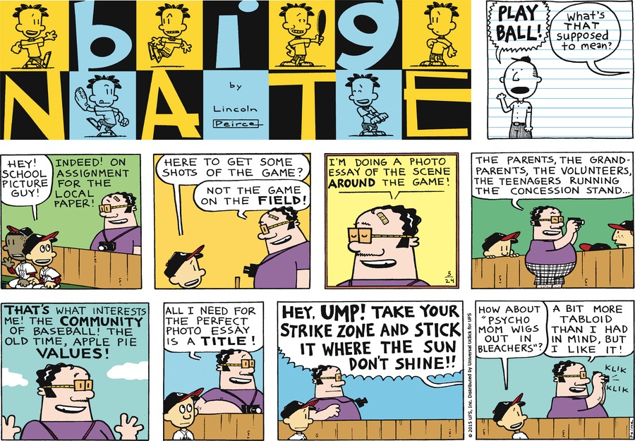 Big Nate Comic Strip for May 24, 2015 