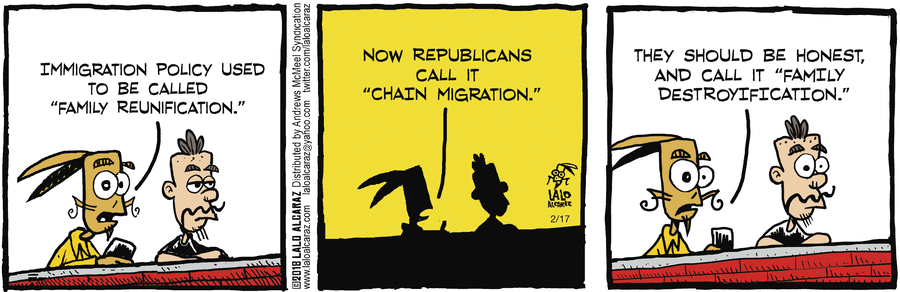 La Cucaracha Comic Strip for February 17, 2018 
