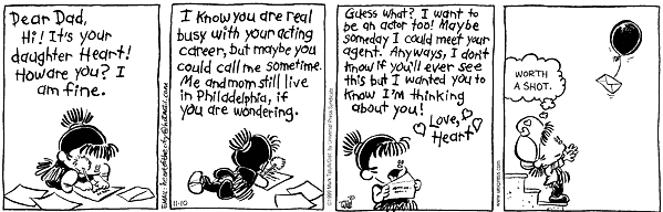 Heart of the City Comic Strip for November 10, 1999 