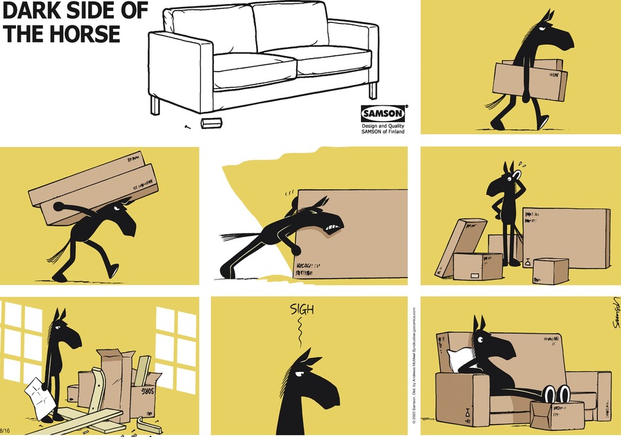 Dark Side of the Horse Comic Strip for August 16, 2020 