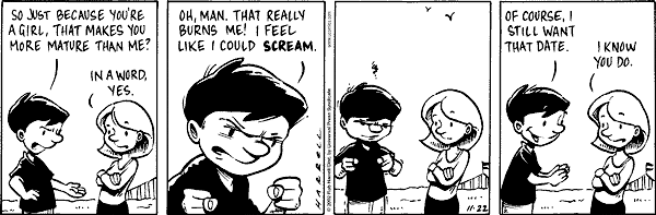 Big Top Comic Strip for November 22, 2002 