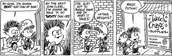 Heart of the City Comic Strip for September 27, 2003 