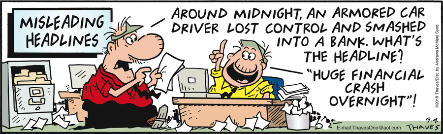 Frank and Ernest Comic Strip for September 04, 2018 