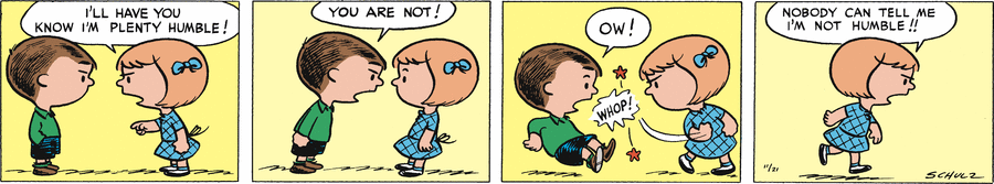 Peanuts Begins Comic Strip for November 21, 1950 