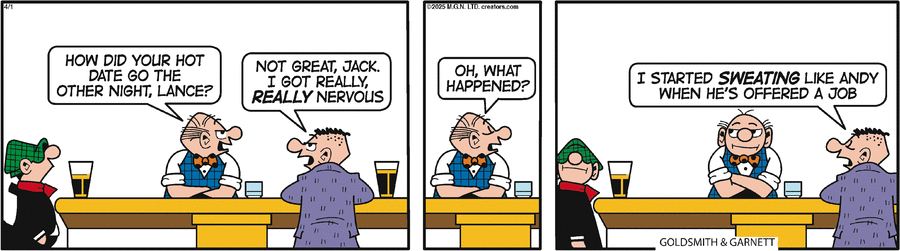 Andy Capp by Reg Smythe on Tue, 01 Apr 2025