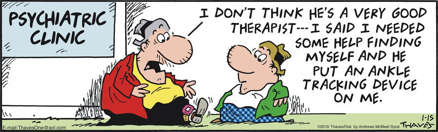 Frank and Ernest Comic Strip for January 15, 2019 