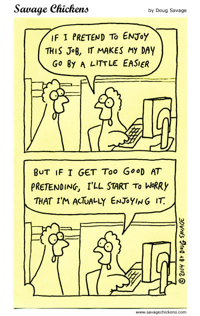 Savage Chickens Comic Strip for October 10, 2018 