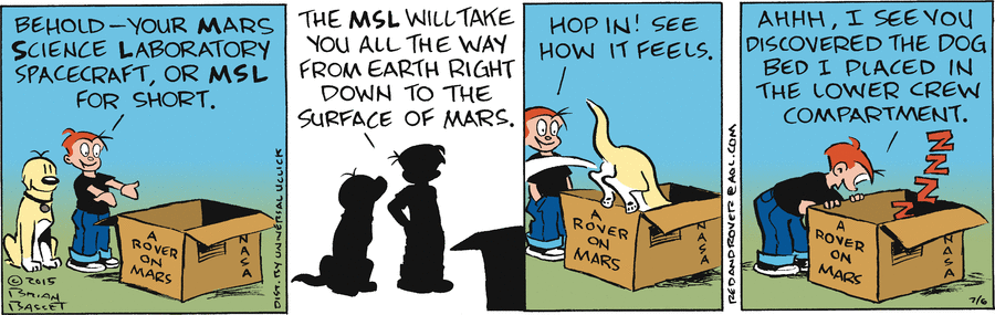 Red and Rover Comic Strip for July 06, 2015 