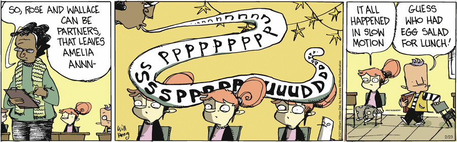 Wallace the Brave Comic Strip for February 23, 2021 