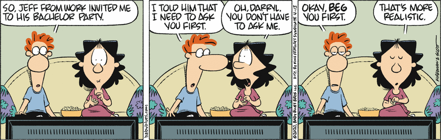 Baby Blues Comic Strip for April 13, 2020 