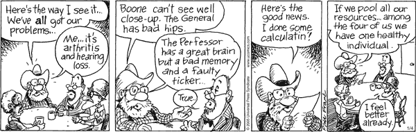 The Elderberries Comic Strip for January 04, 2005 
