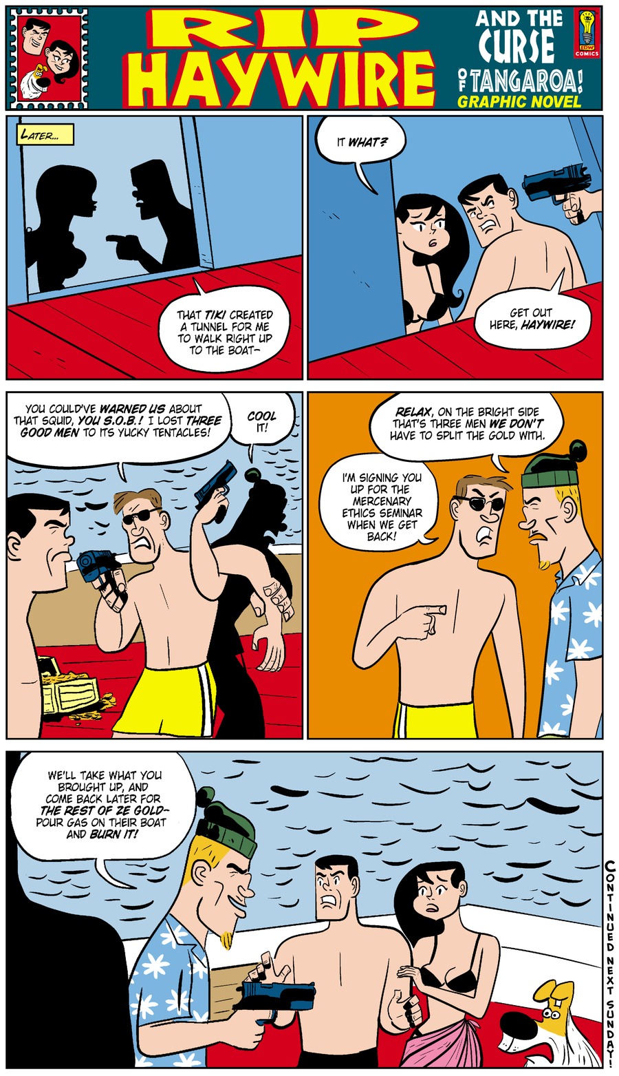 Rip Haywire Comic Strip for October 12, 2014 