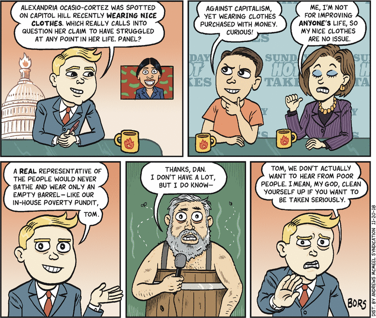 Matt Bors Comic Strip for November 20, 2018 