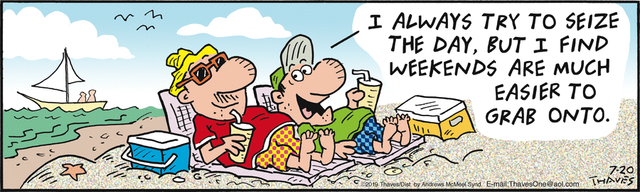 Frank and Ernest Comic Strip for July 20, 2019 