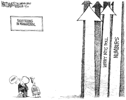 Matt Davies Comic Strip for August 27, 2004 