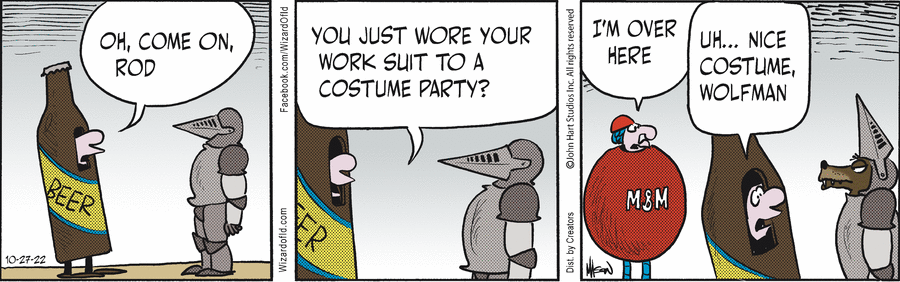 Wizard of Id Comic Strip for October 27, 2022 