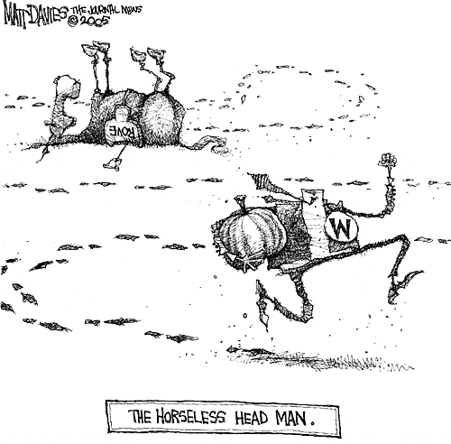 Matt Davies Comic Strip for October 25, 2005 