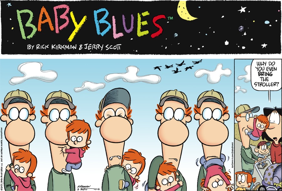 Baby Blues Comic Strip for October 16, 2022 