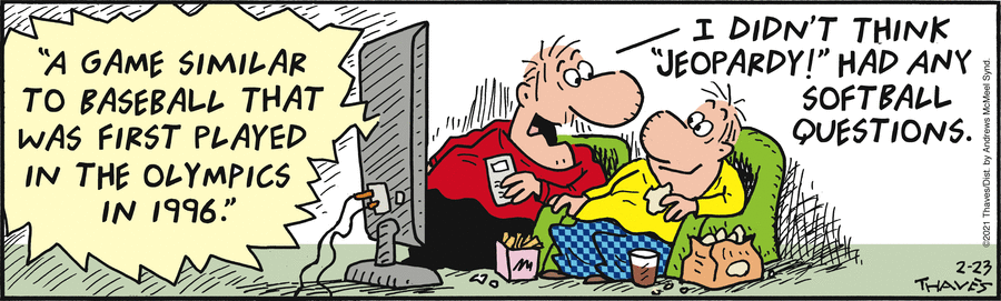 Frank and Ernest Comic Strip for February 23, 2021 
