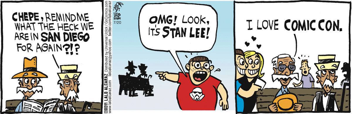 La Cucaracha Comic Strip for July 20, 2011 