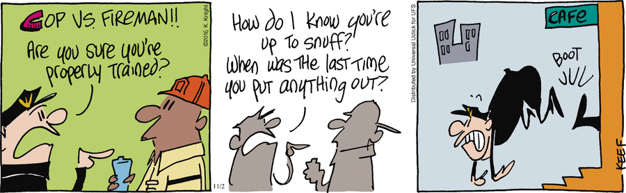 The Knight Life Comic Strip for November 02, 2016 