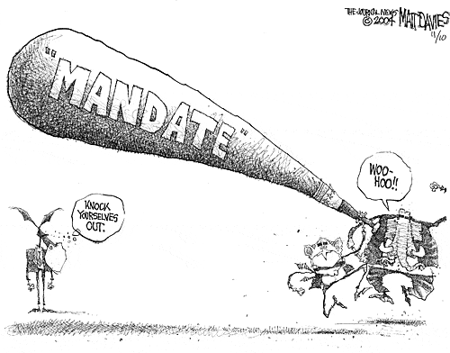 Matt Davies Comic Strip for November 09, 2004 