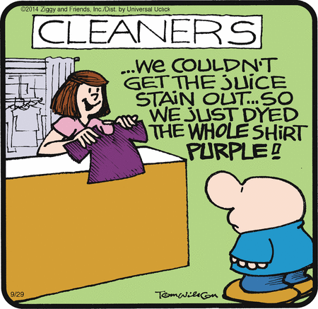 Ziggy Comic Strip for September 29, 2014 