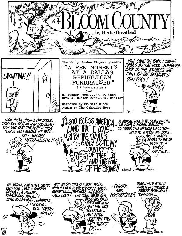 Bloom County Comic Strip for February 12, 2013 