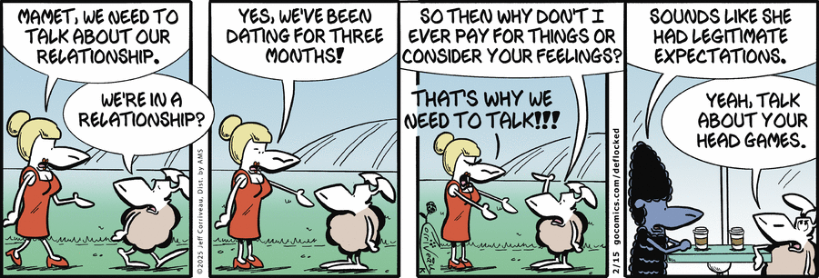 DeFlocked Comic Strip for February 15, 2025 