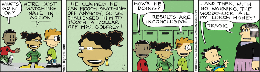Big Nate Comic Strip for November 05, 2020 